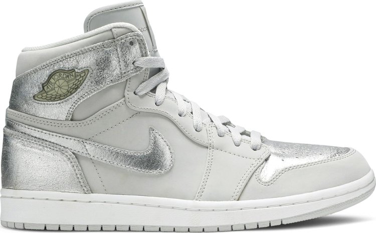 

Кроссовки Air Jordan 1 Retro Hi Silver 25th Anniversary, серый