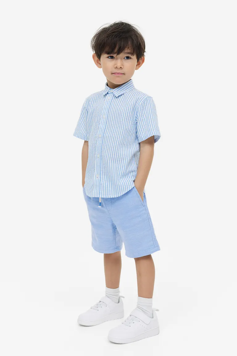 

Свободные брюки-чиносы H&M, синий