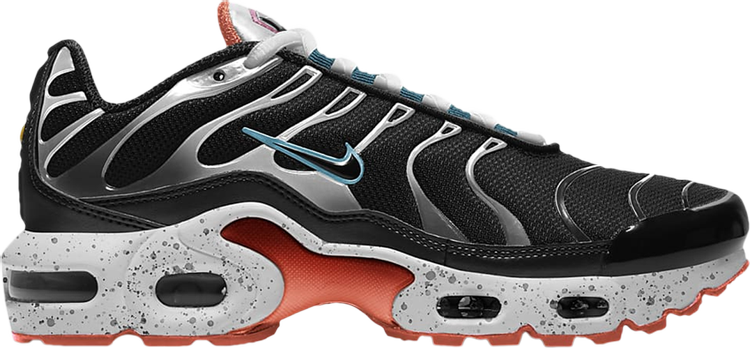 Nike Air Max Plus GS Black Turf Orange Speckled CDEK.Shopping