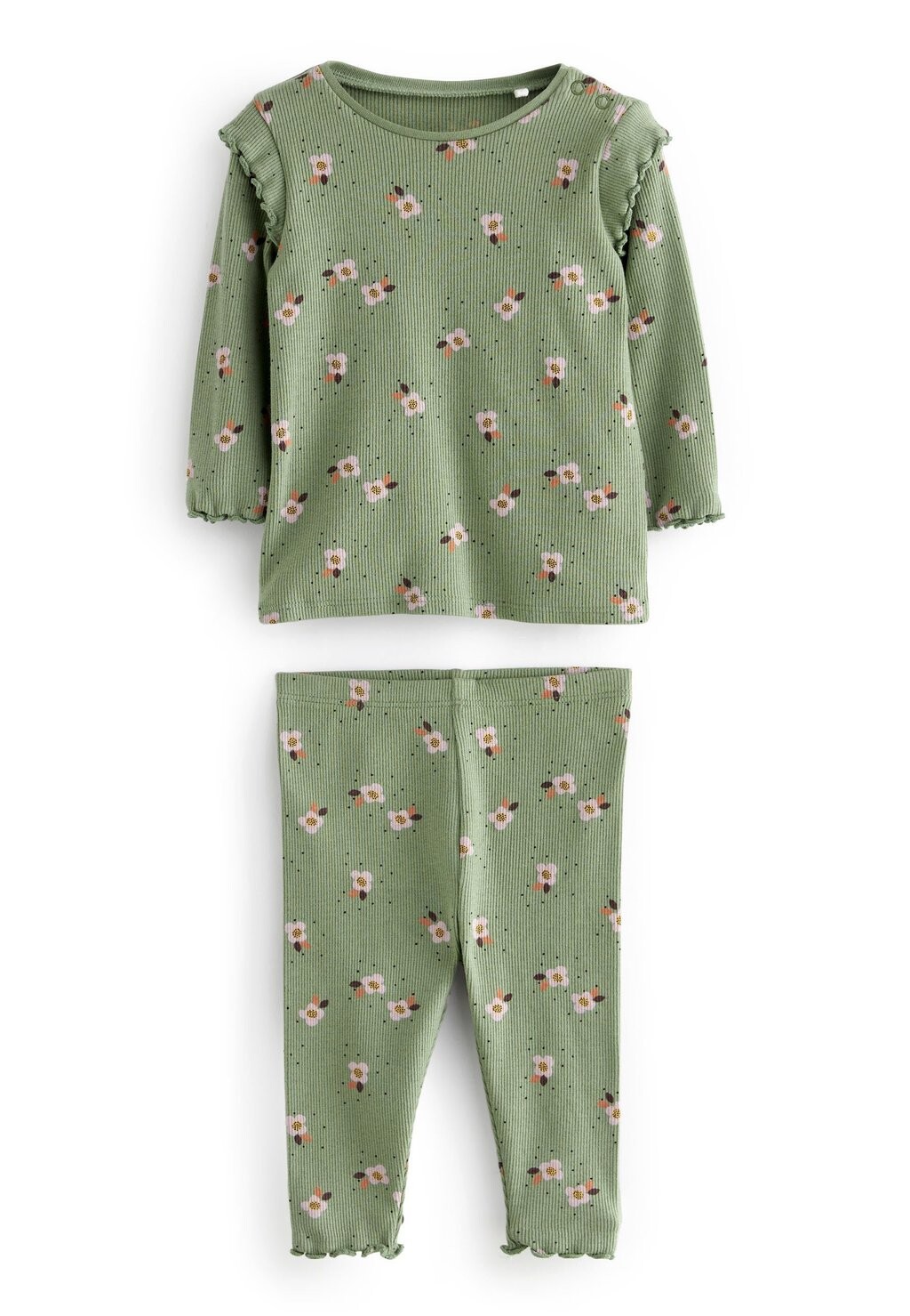 

Рубашка с длинным рукавом SET Next, цвет green floral