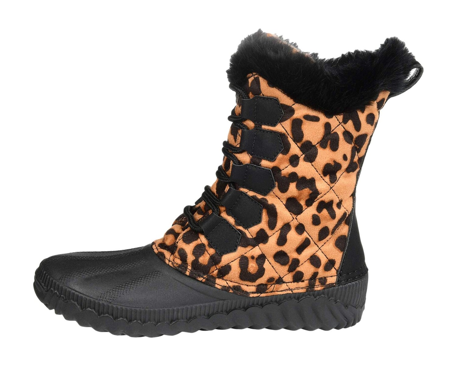 

Ботинки Comfort Foam Powder Winter Boot Journee Collection, леопард