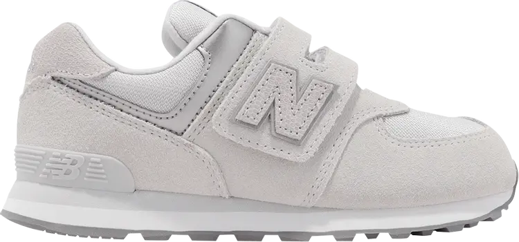 

Кроссовки New Balance 574 Hook & Loop Little Kid Wide 'Summer Fog', серый