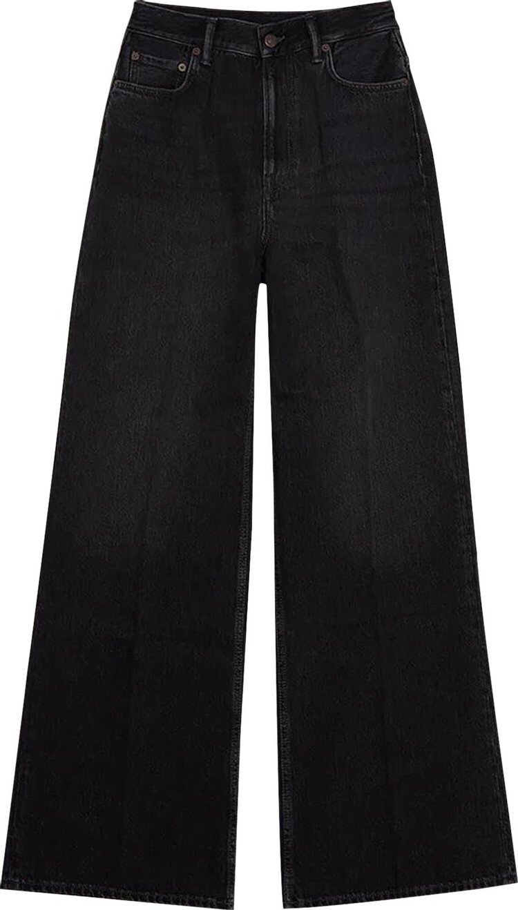 

Джинсы Acne Studios Wide Leg Jean 'Vintage Black', черный