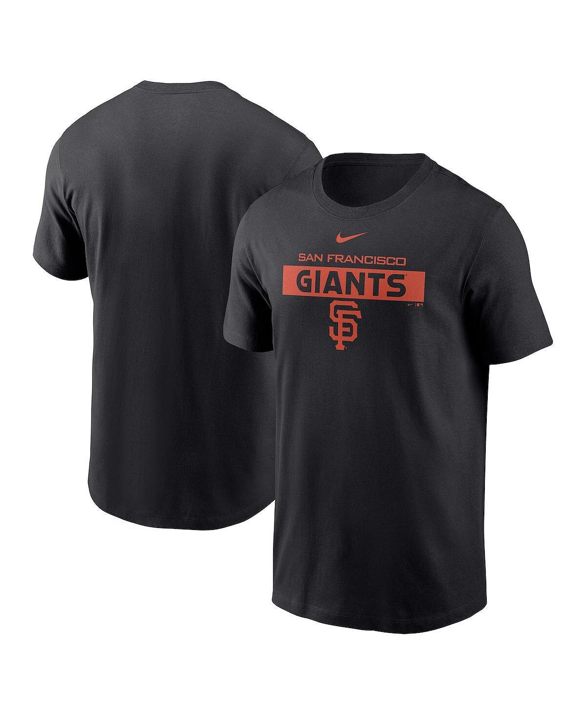 

Мужская футболка san francisco giants team черного цвета Nike, черный