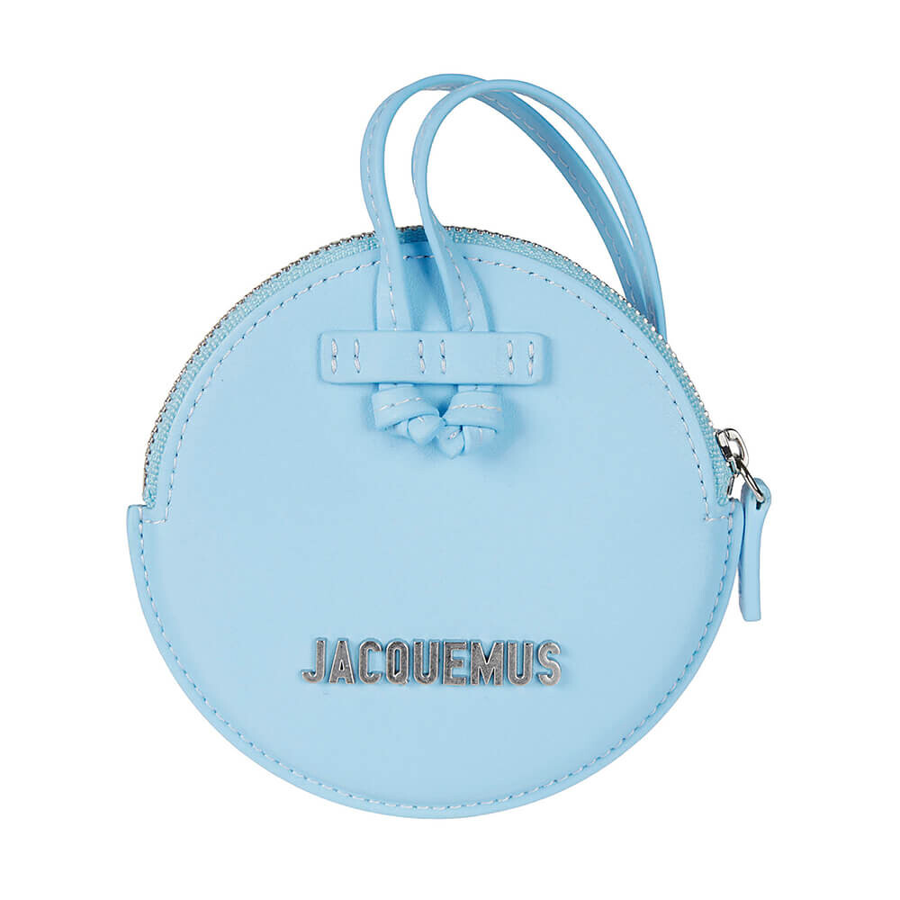 

Сумка на плечо Jacquemus Logo Round Shape, голубой