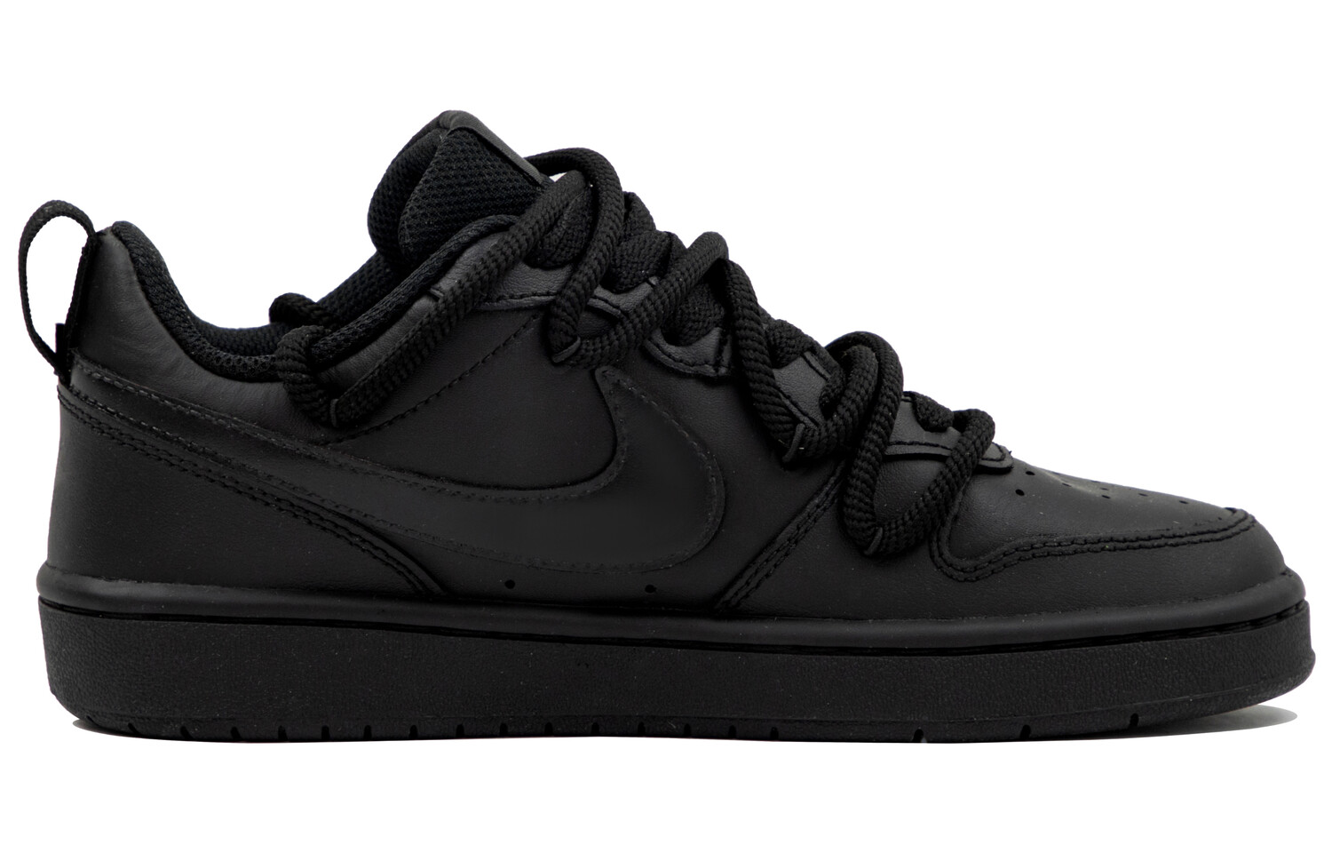 

Кроссовки Nike Court Borough Skateboarding Shoes Women's Low-top Black, черный