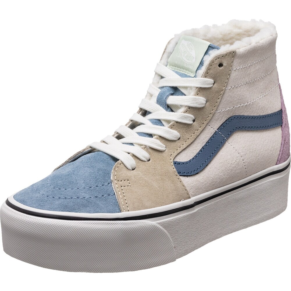 

Высокие кроссовки Vans, бежевый/синий