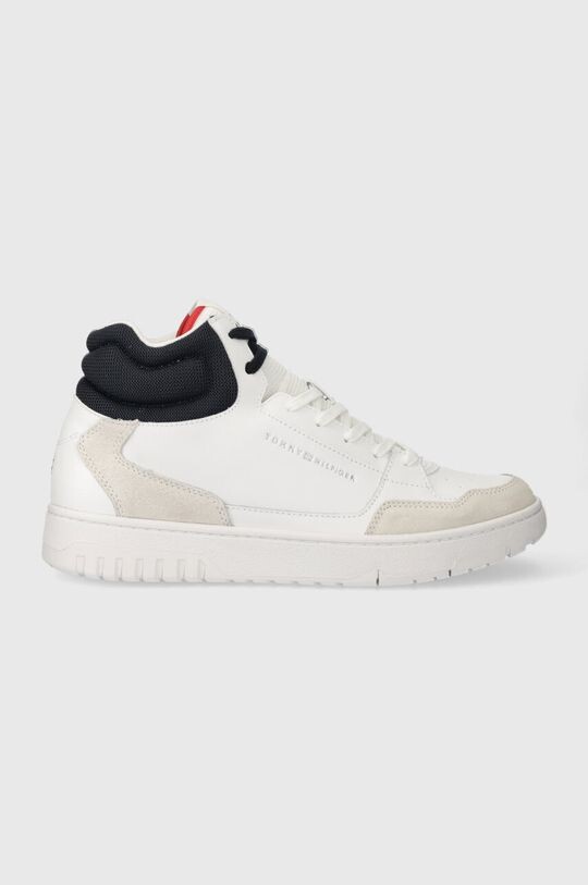 

Кроссовки TH BASKET CORE MIDCUT LTH Tommy Hilfiger, белый