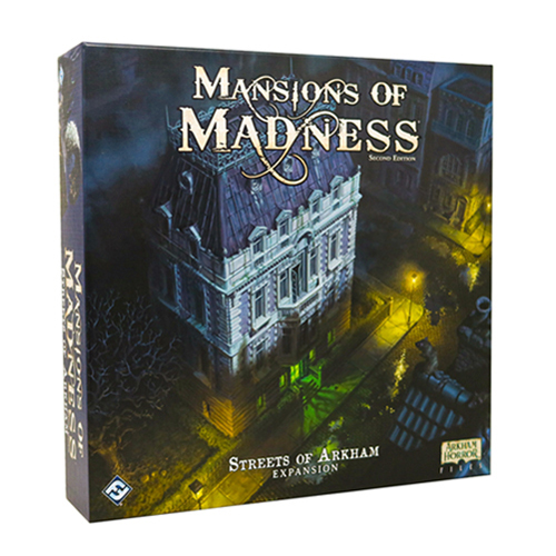 Настольная игра Mansions Of Madness 2Nd Edition: Streets Of Arkham Expansion Fantasy Flight Games mansions of madness 2nd edition horrific journeys особняки безумия вторая редакция зловещие путешествия