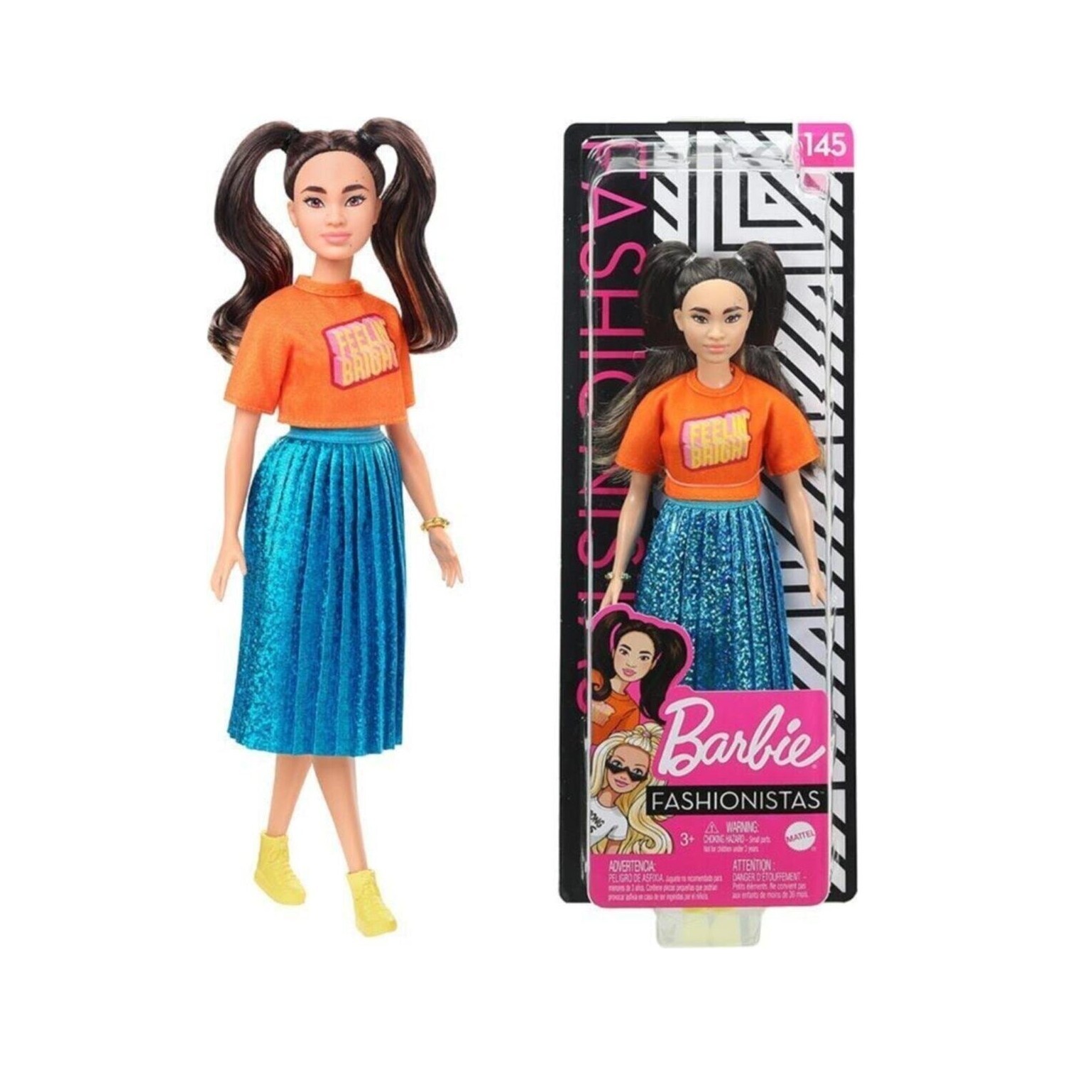 цена Куклы и аксессуары Barbie Fashionistas FBR37