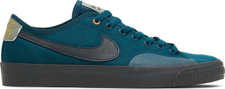 Кроссовки Nike Daan Van Der Linden x Blazer Court SB 'Midnight Turquoise', зеленый