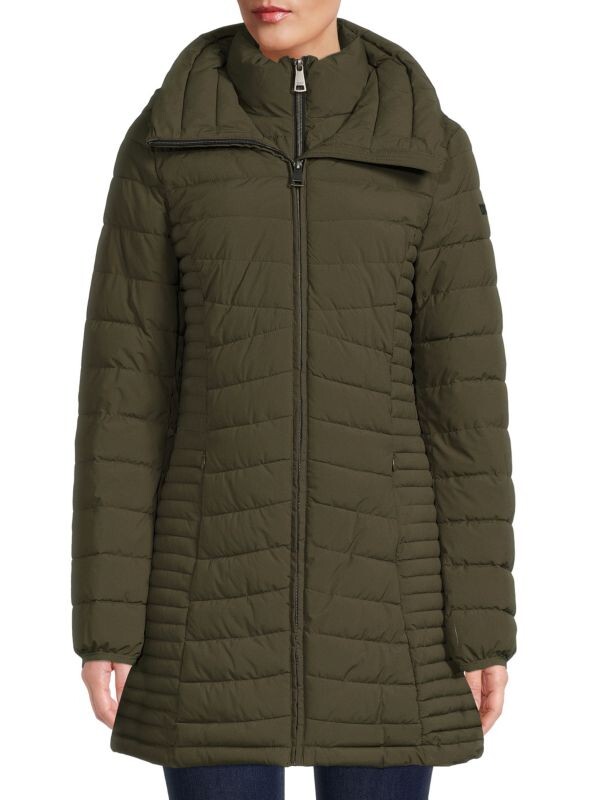 

Водостойкий пуховик DKNY Loden