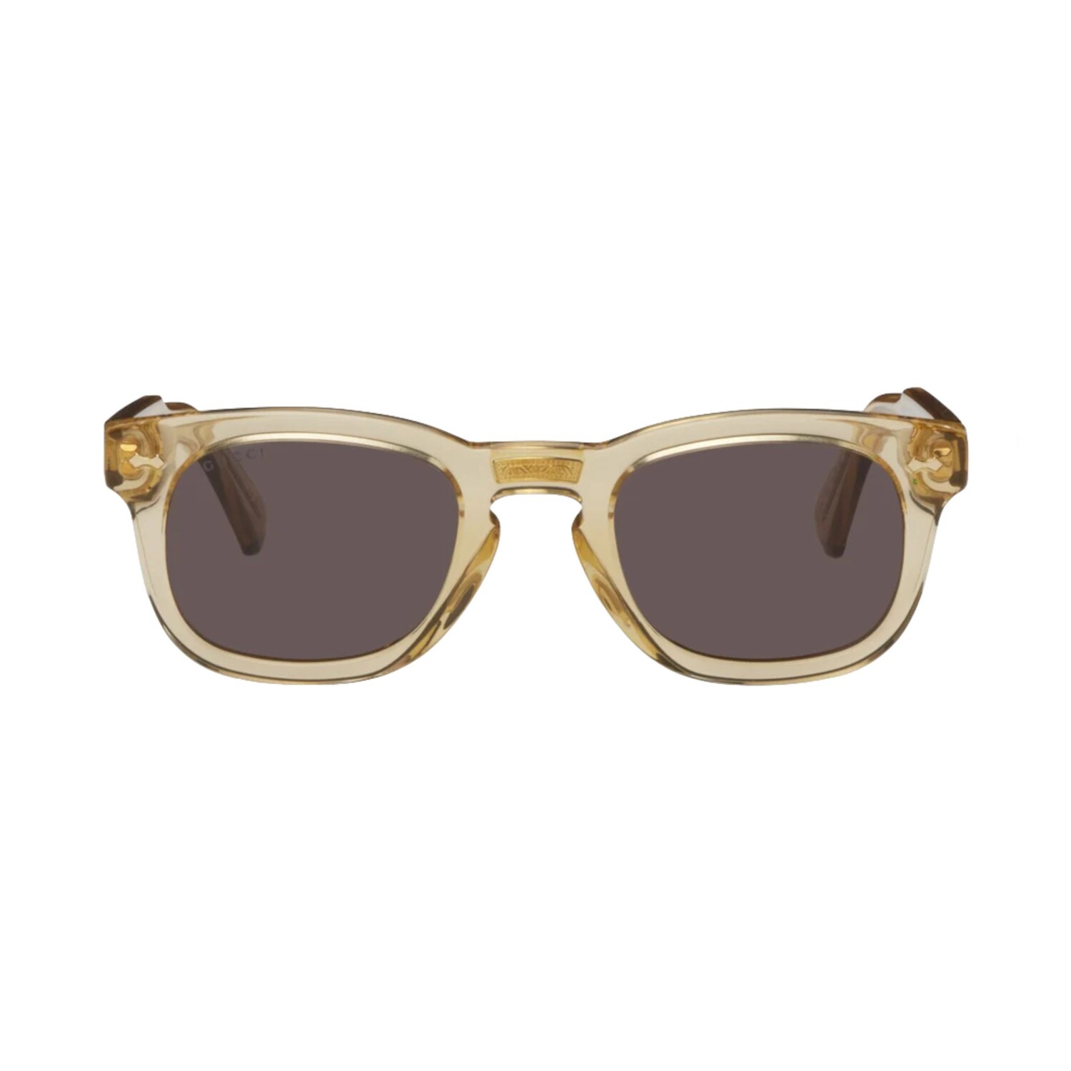 

Солнцезащитные очки Gucci Taupe Square, коричневый