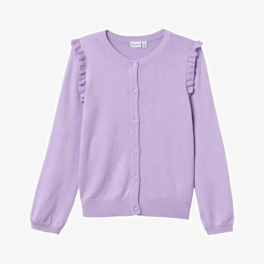 

Кардиган Name It Langarm, фиолетовая
