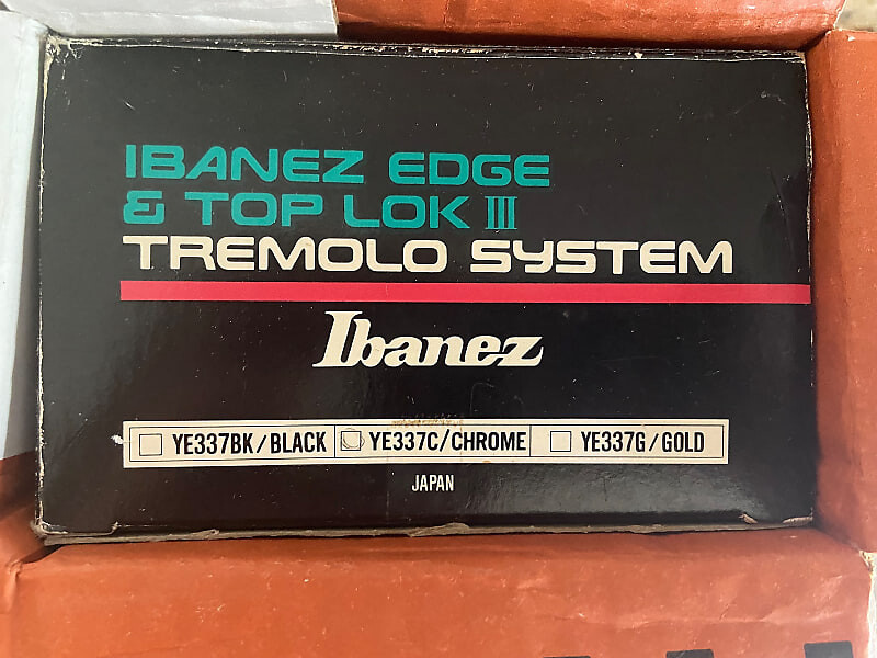 

Ibanez EDGE 1986 First Year Tremolo NOS Collector Time Capsule YE337C