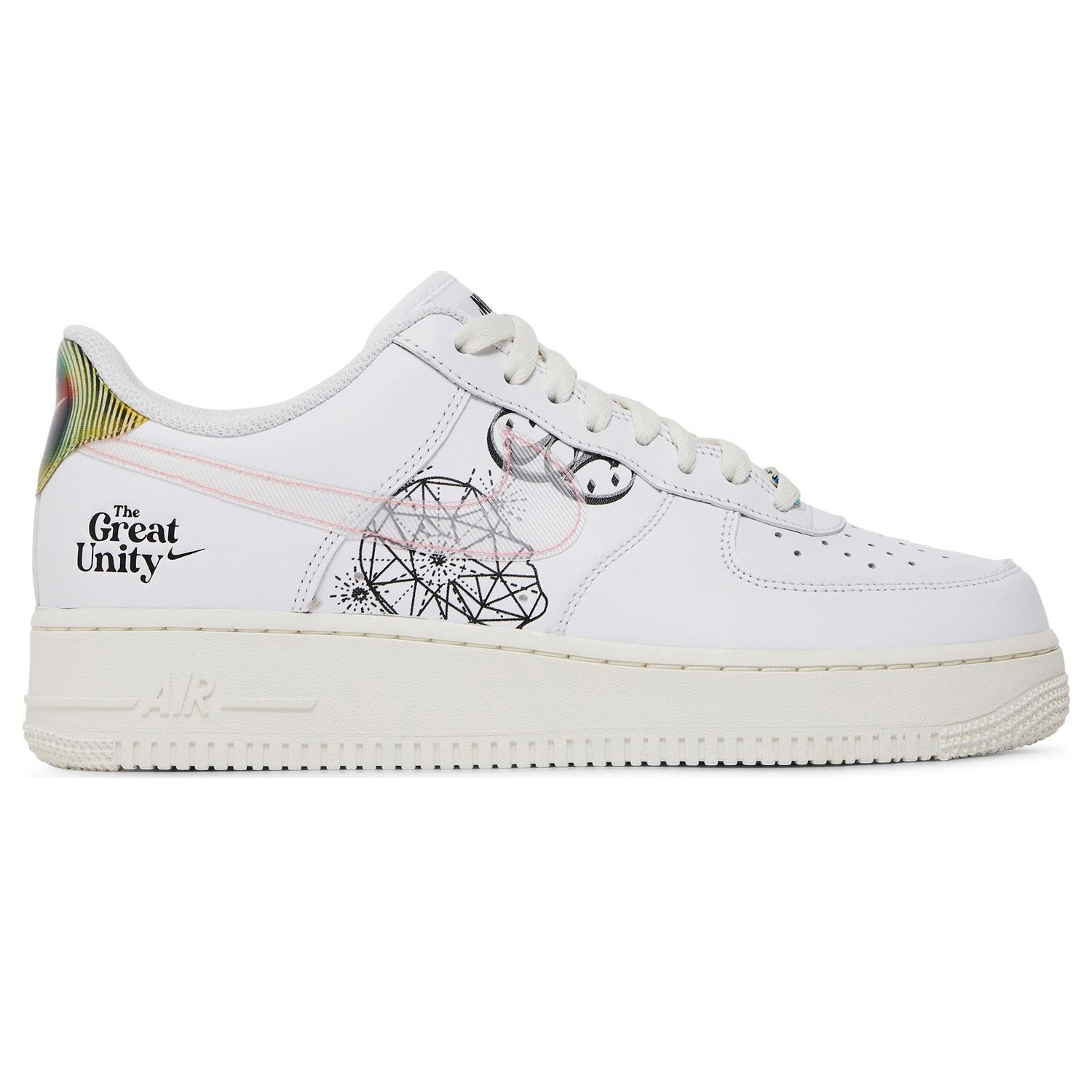 Кроссовки Nike Air Force 1 Low 'The Great Unity', белый