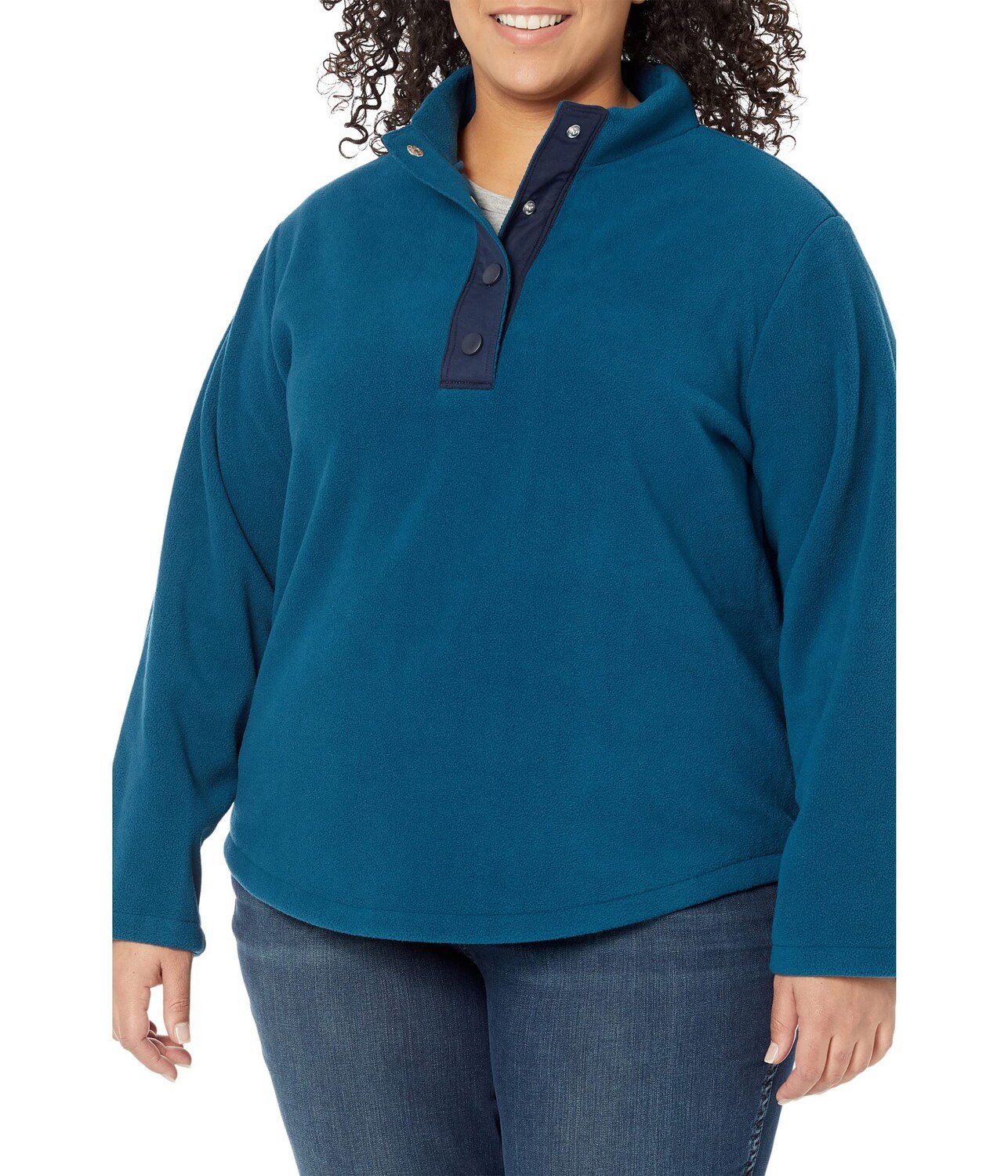 

Флисовый худи Draper James, Plus Size Turtleneck Pullover Fleece