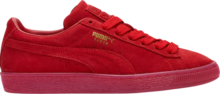 

Кроссовки Puma Wmns Suede Classic Mono Gold - Red, красный