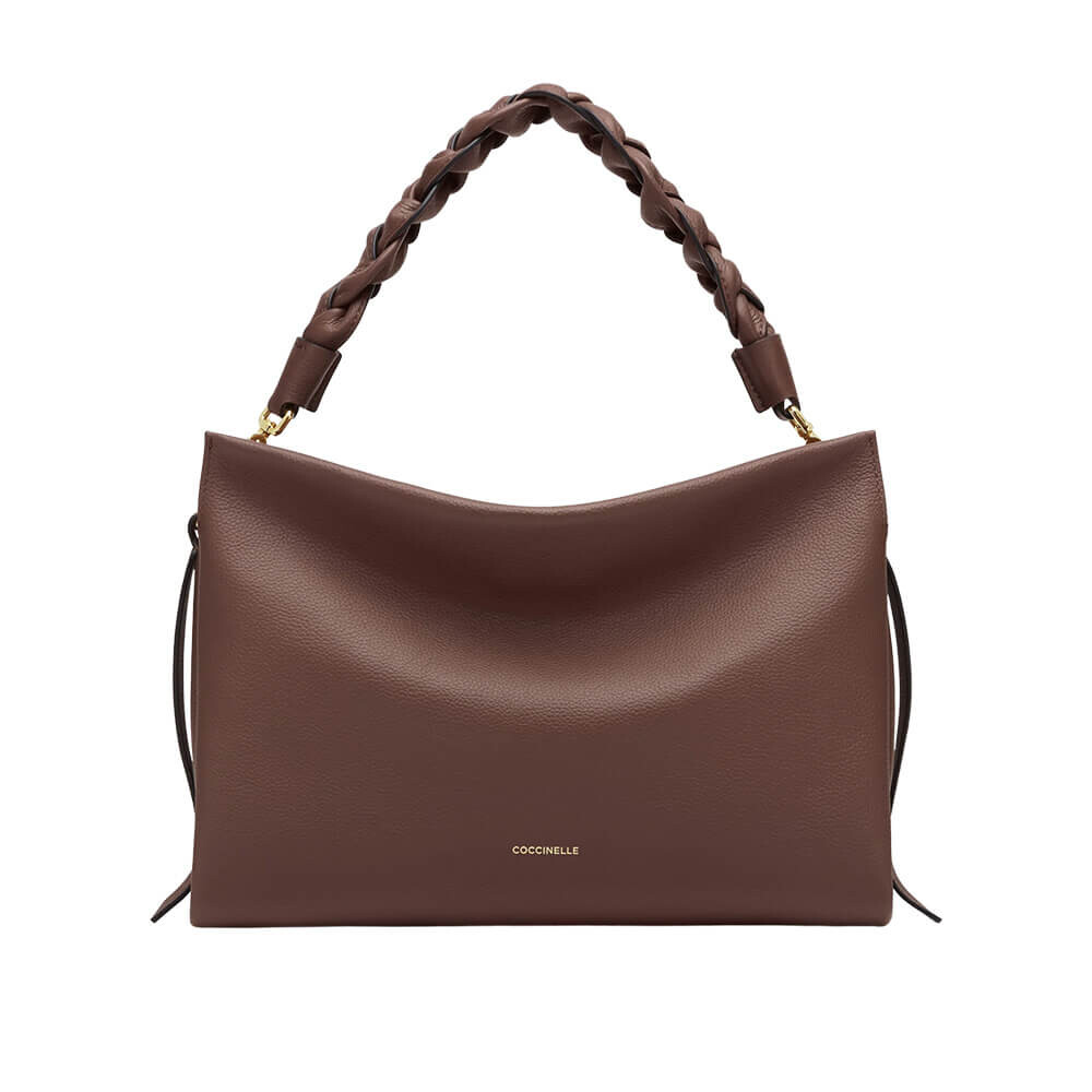 

Сумка Сoccinelle Spring Summer 23 Boheme Medium, темно-коричневый