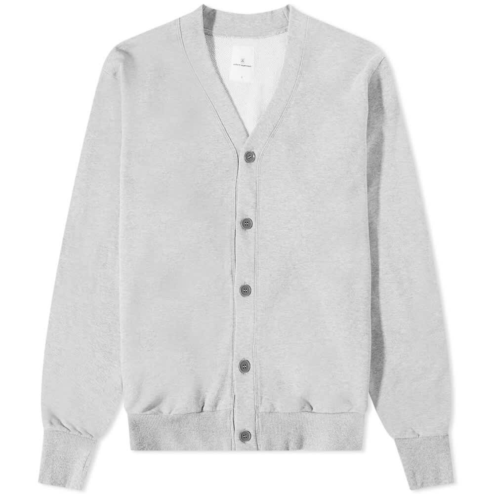 

Джемпер Uniform Experiment Paneled Sleeve Sweat Cardigan, Серый