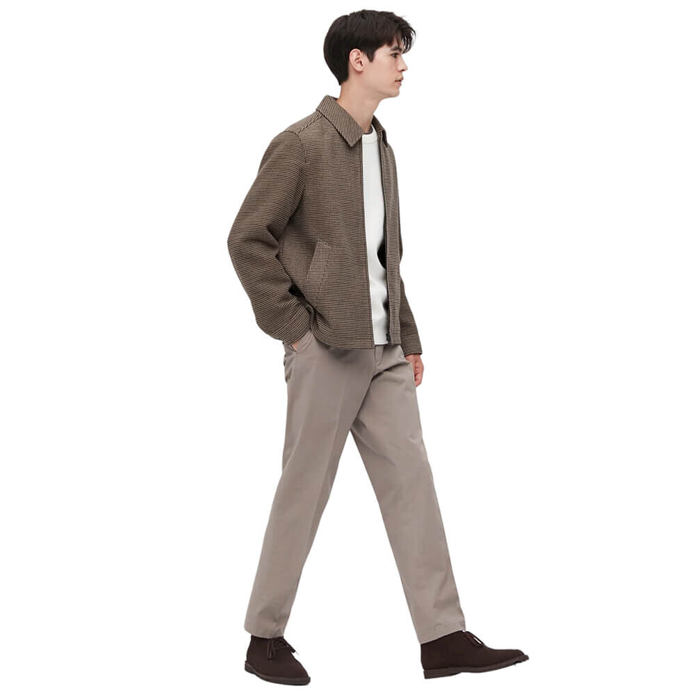 

Брюки Uniqlo Smart Cotton (Long), бежевый