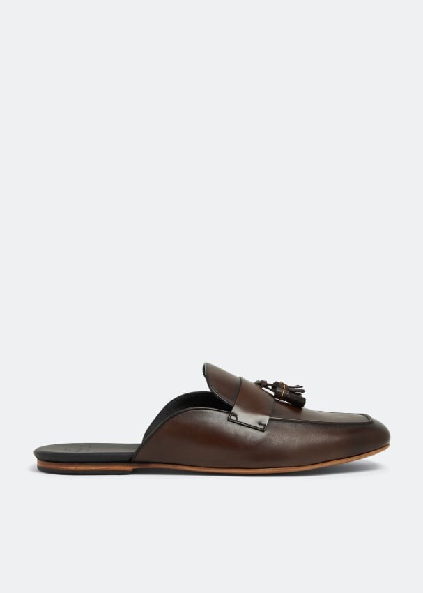 

Лоферы BARRETT Tassel slippers, коричневый
