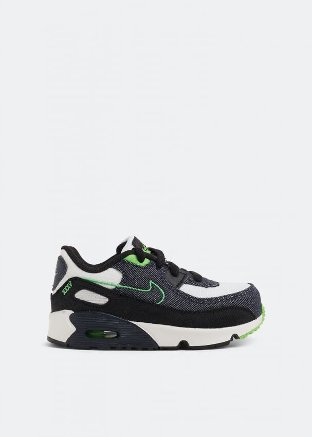 

Кроссовки для малышей Nike Air Max 90 LTR, черно-зеленый