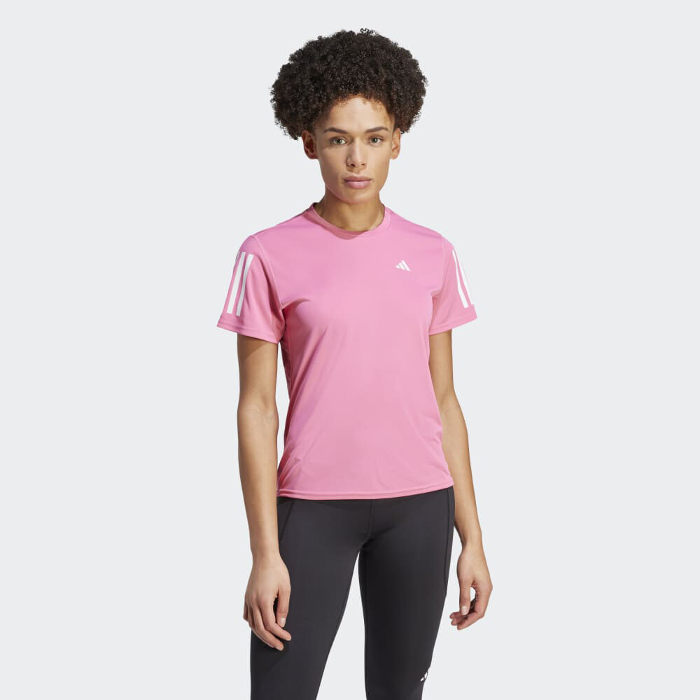 

Футболка Adidas Own The Run Tee, Розовый