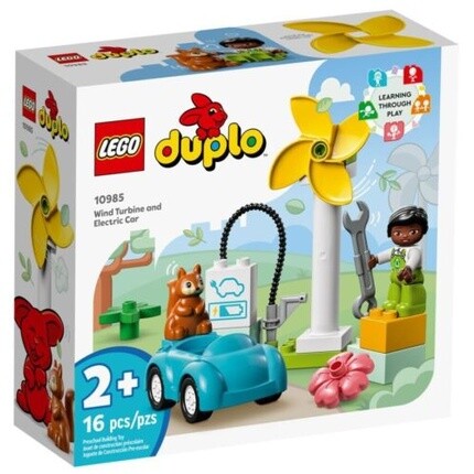 

Конструктор Lego Duplo вертушка и электромобиль