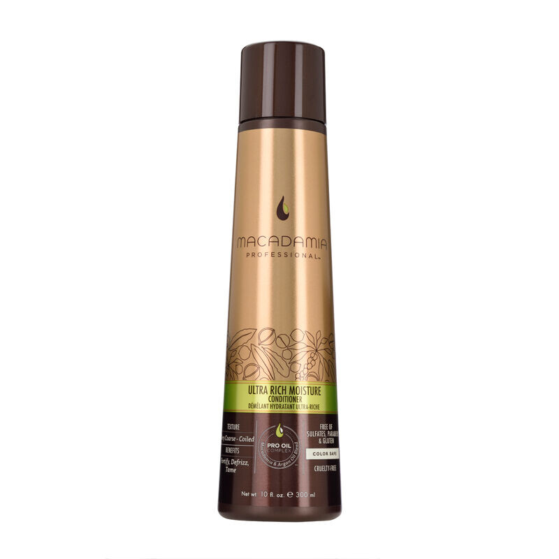 

Macadamia Professional Ultra Rich Repair Vegan увлажняющий и регенерирующий кондиционер для густых волос, 300 мл