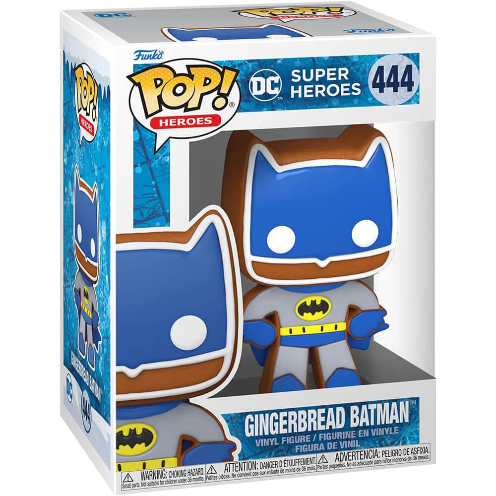 фигурка funko pop dc бэтмен 42122 45 см Фигурка Funko Pop! Heroes: DC Holiday - Gingerbread Batman
