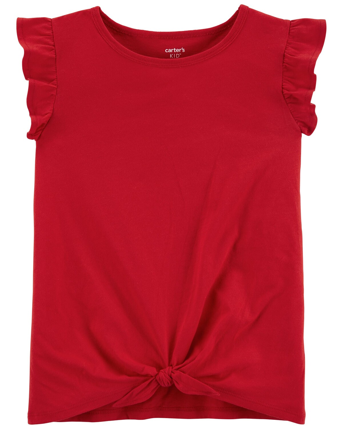 

Футболка Kid Tie-Front из джерси Carter's, красный