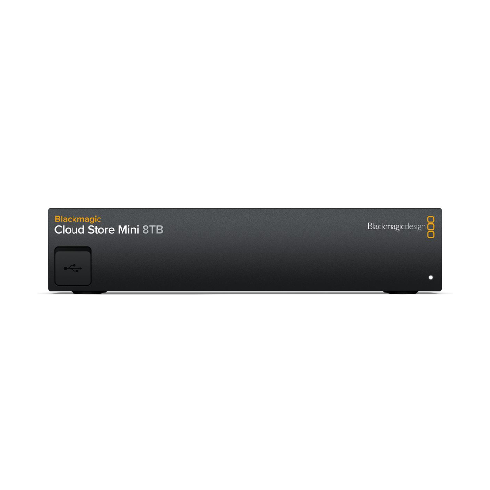 

Сетевое хранилище Blackmagic Design Cloud Store Mini, 4 отсека, 8 ТБ, черный