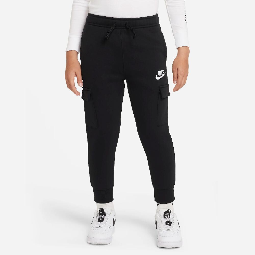 

Спортивные брюки Nike Club Fleece Cargo Pants Little Kids', черный