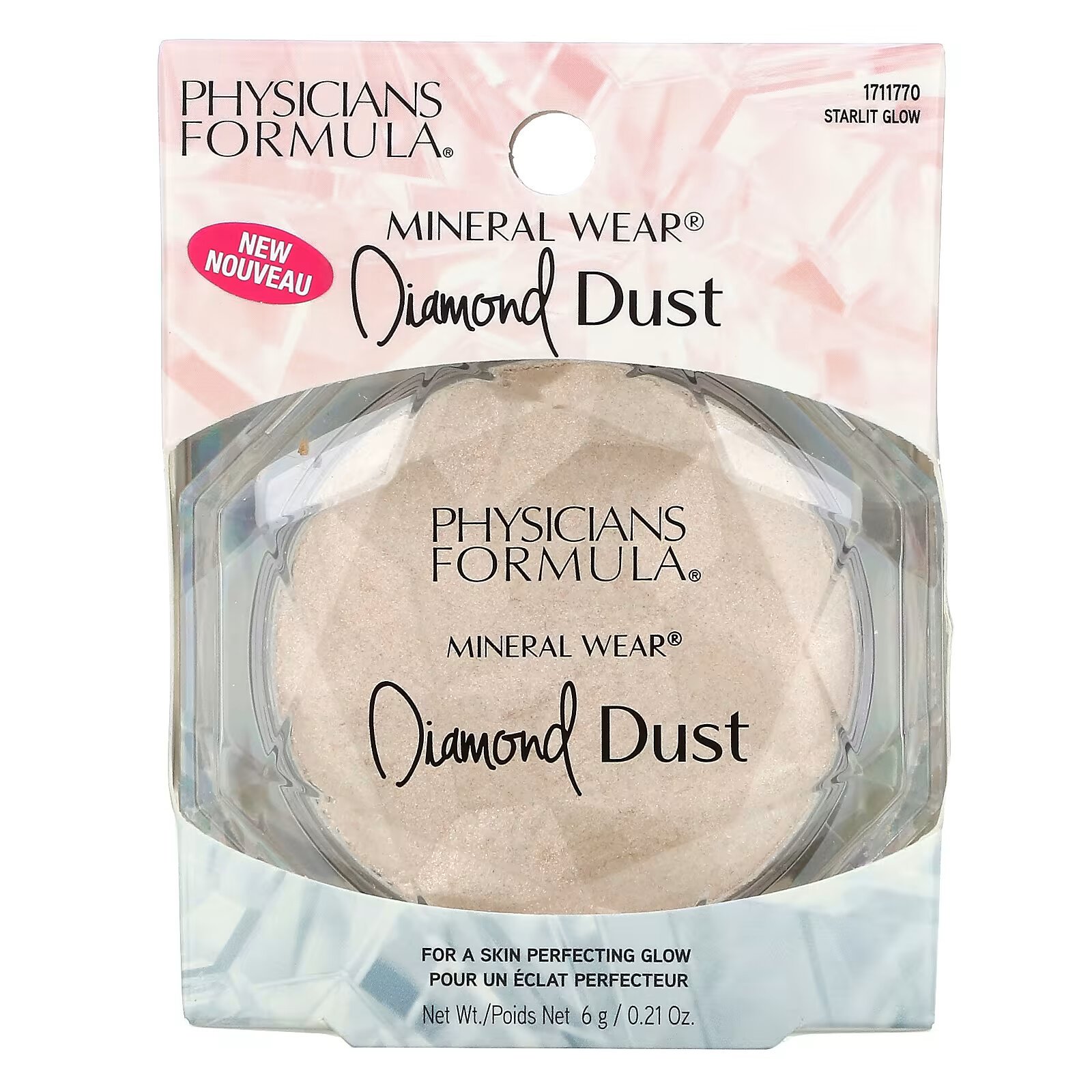 Physicians Formula Mineral Wear Diamond Dust Starlit Glow 6 г 021 унции заказать из за 5013