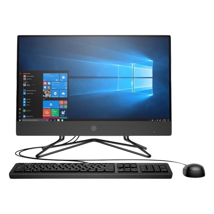 Моноблок HP ProOne 200 G4 AIO, 21.5″, 4Гб/1Тб, i3-10110U, черный, английская клавиатура - фото