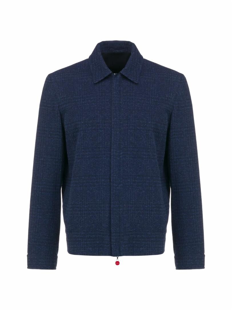

Двустронняя куртка в клетку Kiton, Черный