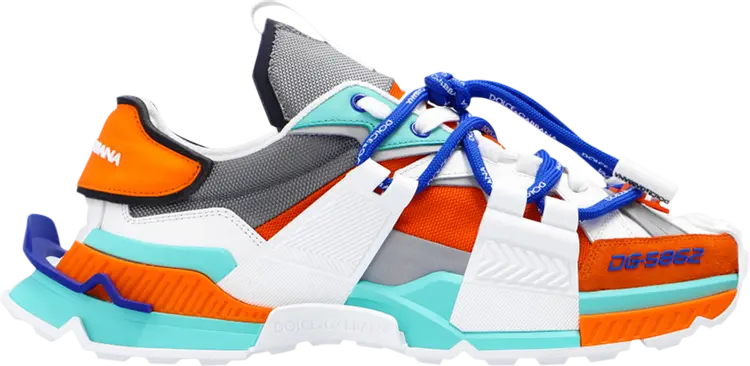 

Кроссовки Dolce & Gabbana Space Sneaker Orange Aqua, разноцветный