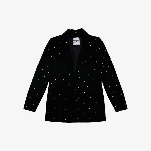 

Велюровый блейзер Vittorio с декором Claudie Pierlot, цвет divers