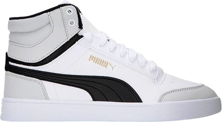 Кроссовки Puma Shuffle Mid WTR White Black, белый кроссовки puma caven mid wtr unisex black silver ebony