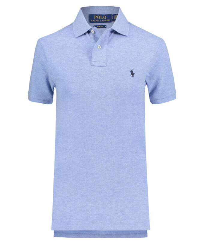 

Рубашка поло с короткими рукавами Polo Ralph Lauren, синий