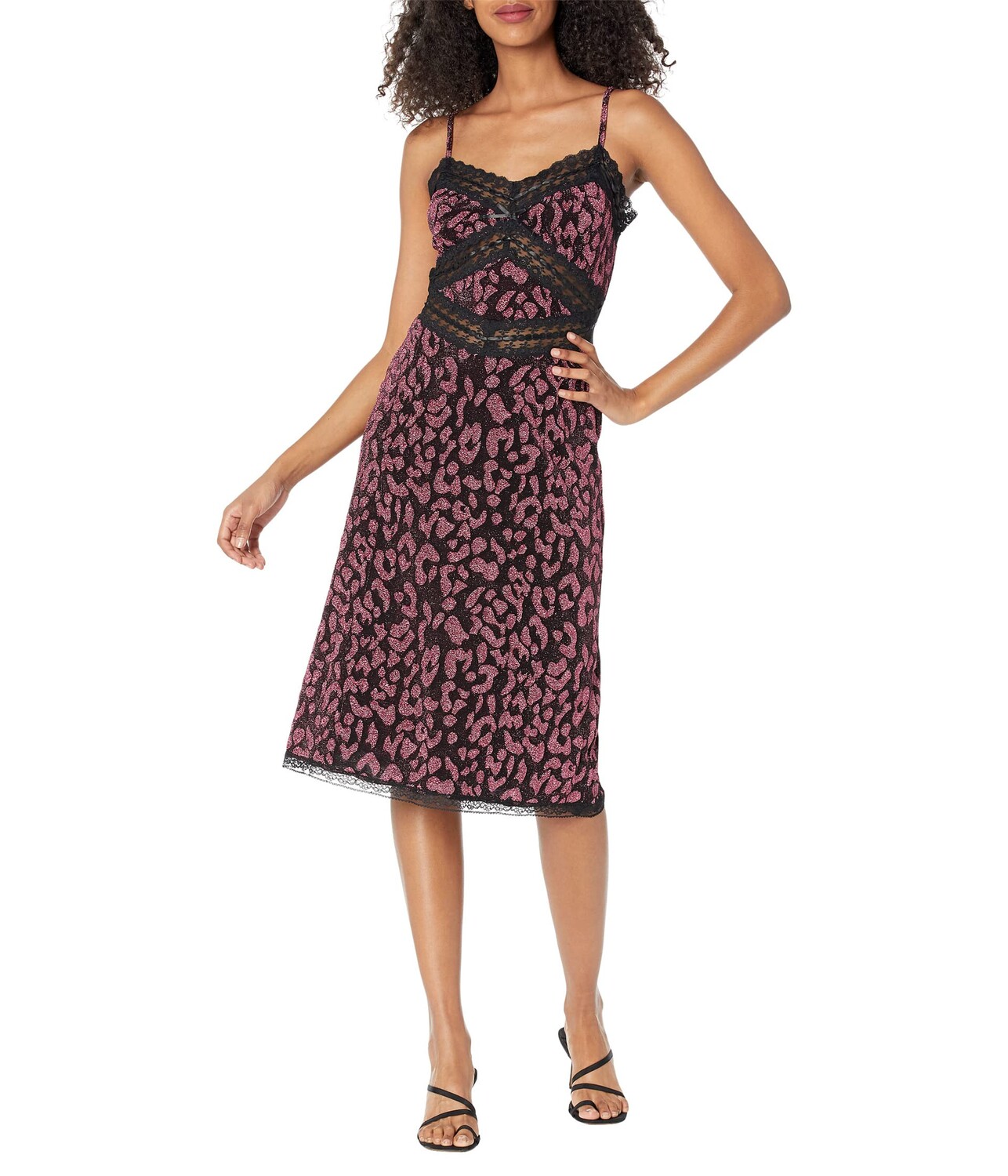 

Платье Betsey Johnson, Hollywood Dress in Sparkle Burnout Velvet