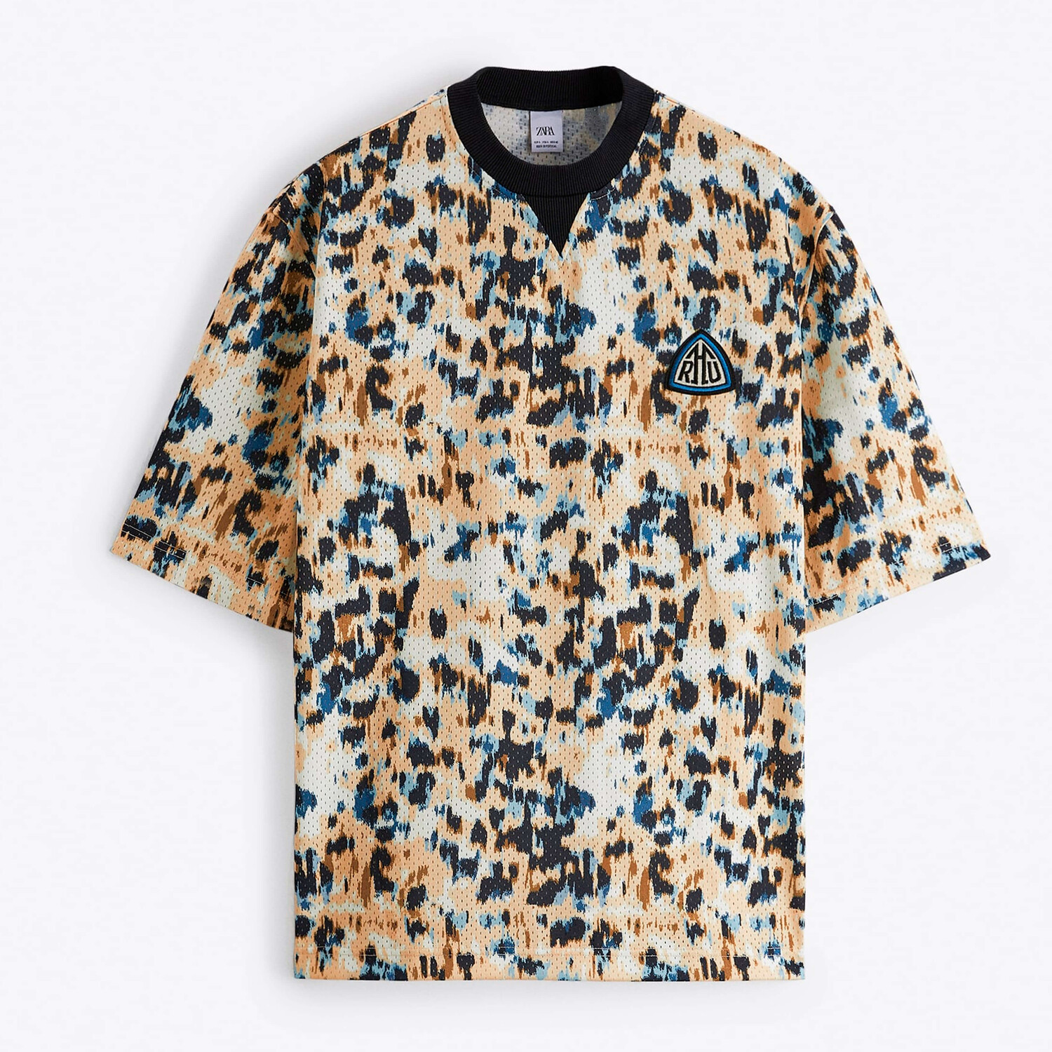 

Футболка Zara Animal Print X Rhuigi - Limited Edition, мультиколор