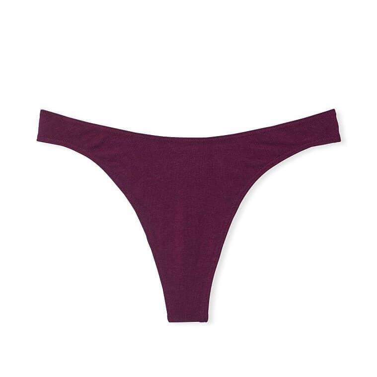 

Трусики-стринги Victoria's Secret Stretch Cotton, бордовый