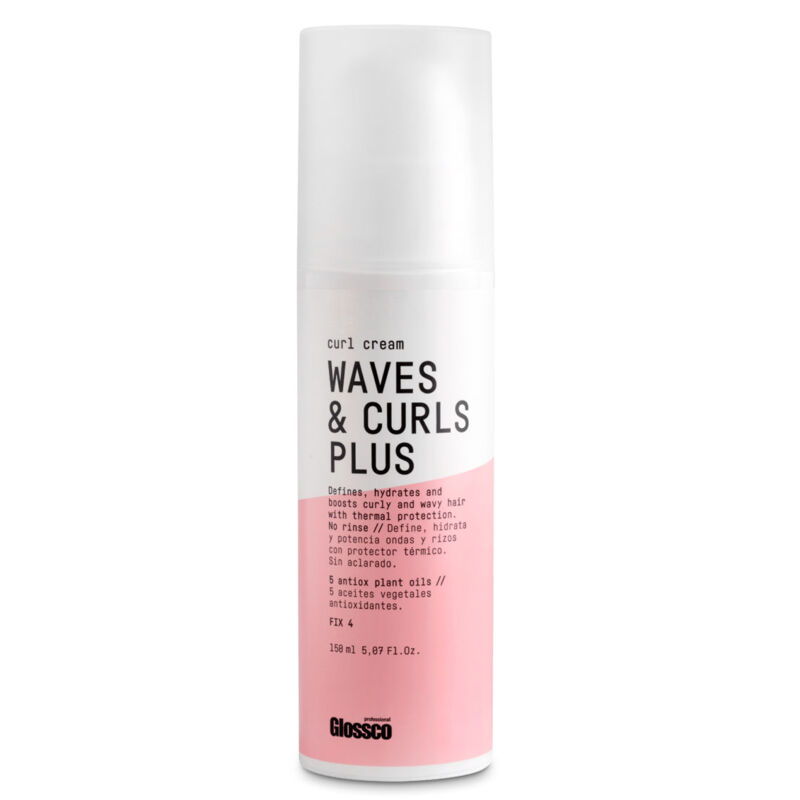 Glossco Waves & Curls Plus крем, подчеркивающий волны и локоны, 150 мл