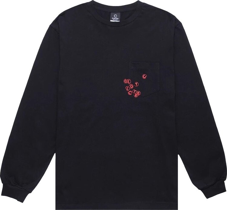 

Лонгслив CLOT Stamp Long-Sleeve Tee 'Black', черный