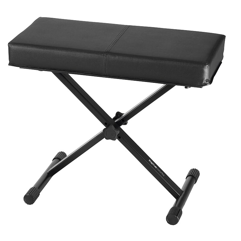 

Gator Frameworks GFW-KEY-BNCH-1 Standard Black Keyboard Bench