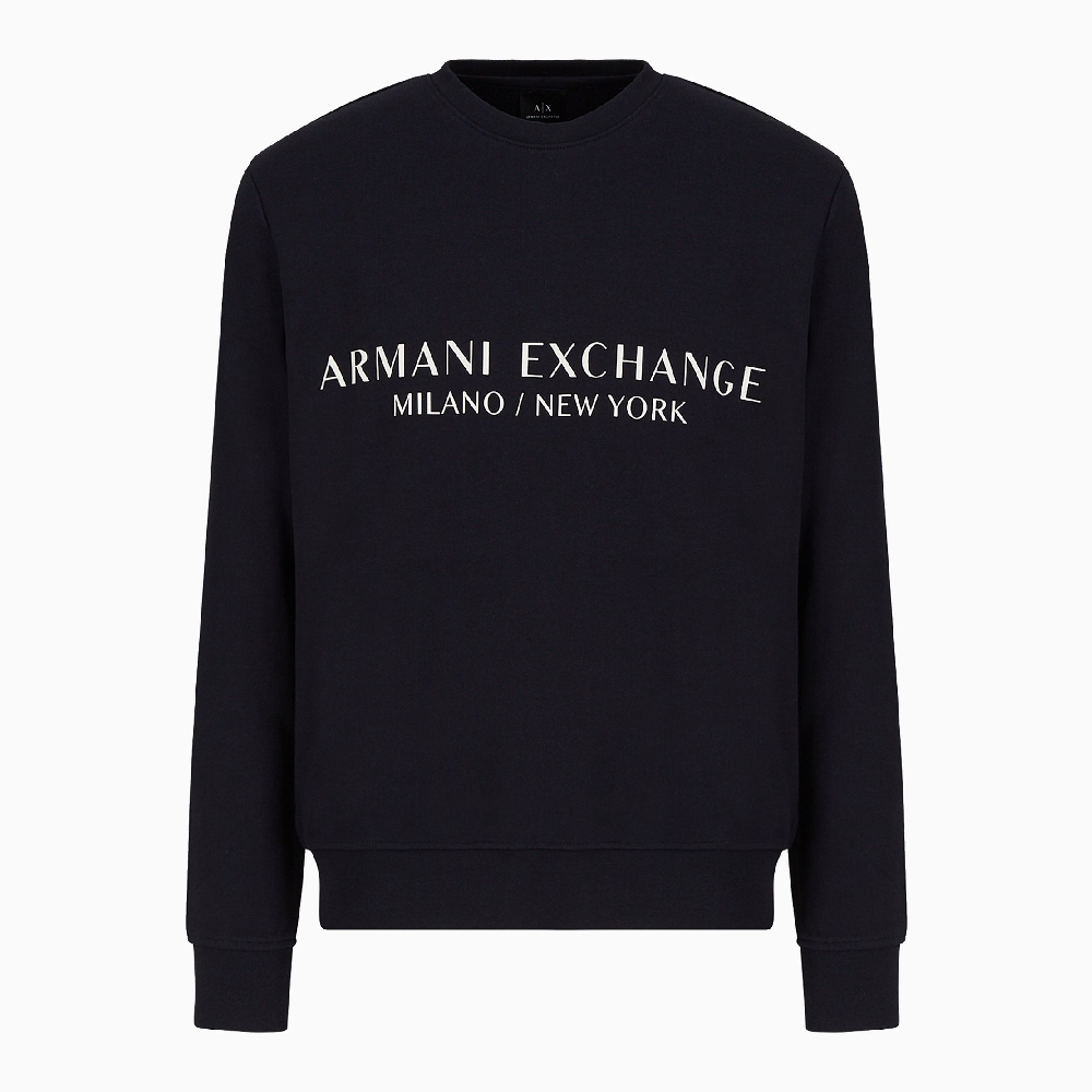 Свитшот Armani Exchange Milano New York, темно-синий