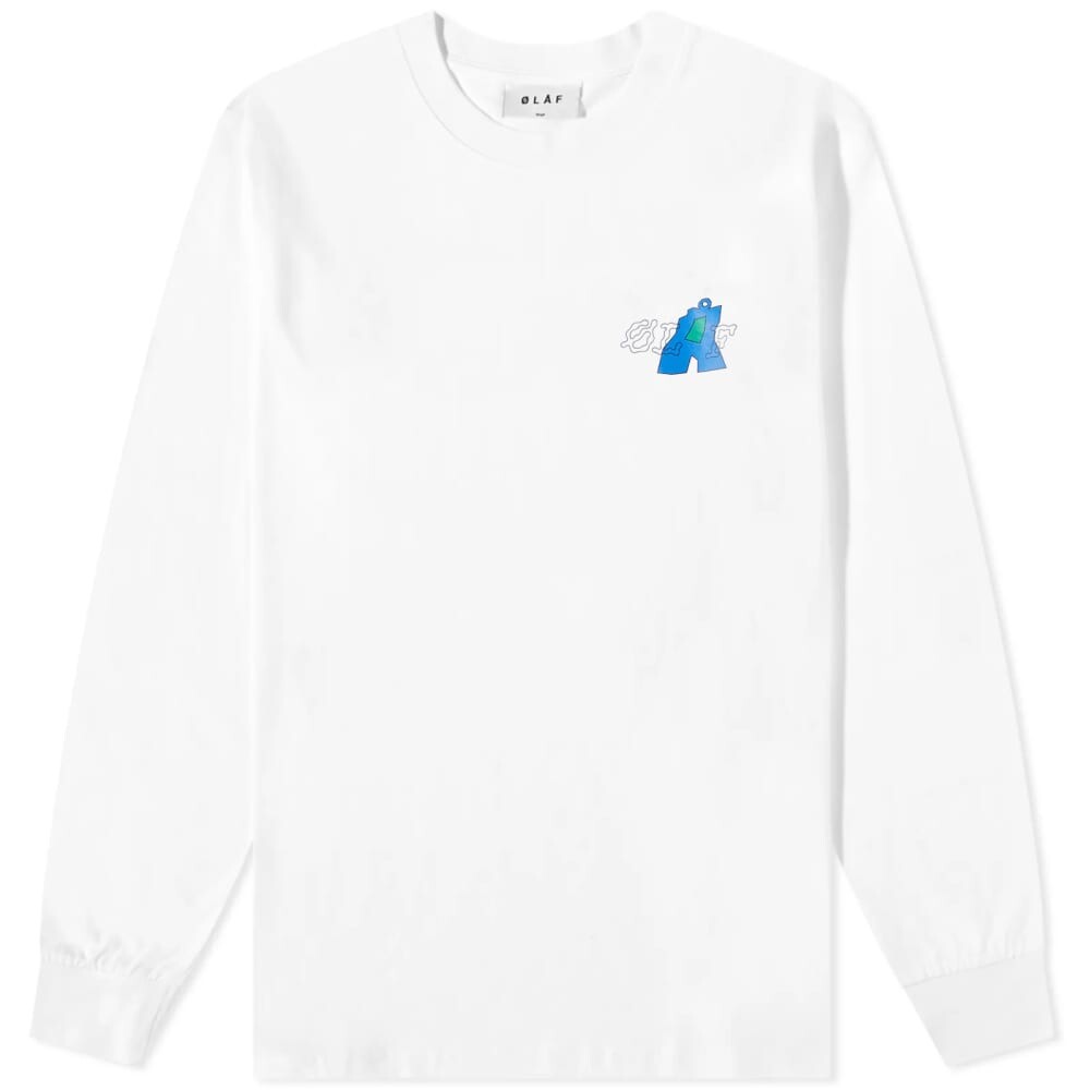 

Футболка Olaf Hussein Long Sleeve Map Tee