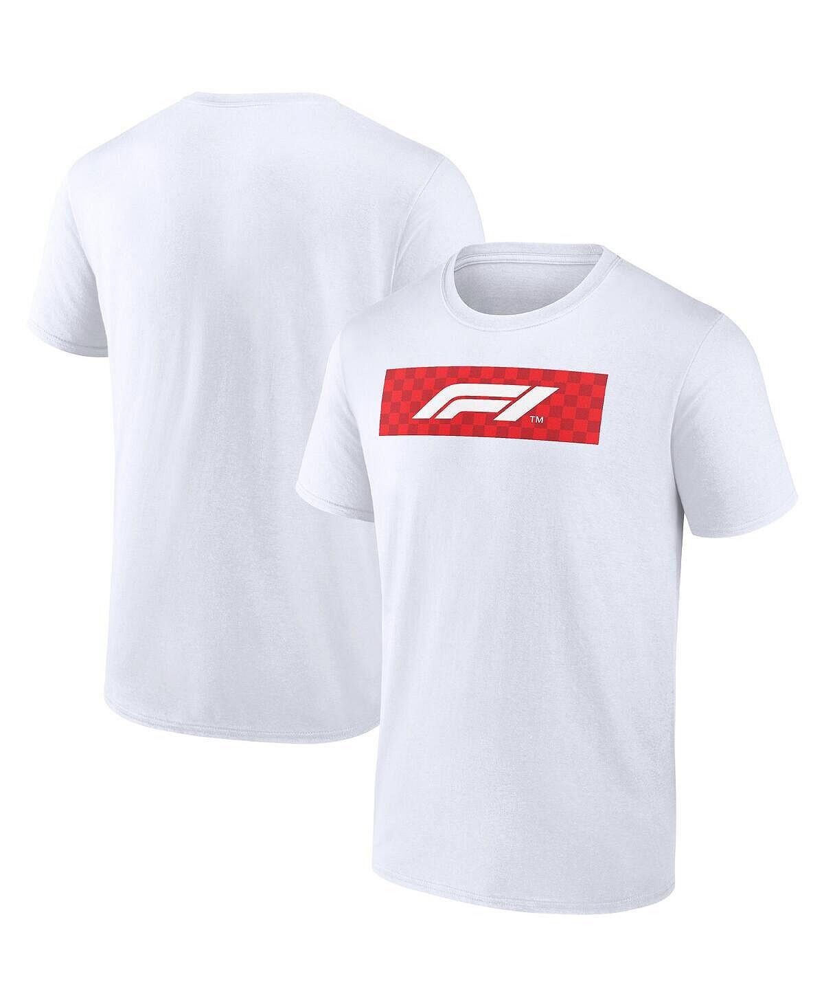 

Мужская белая футболка с логотипом formula 1 primary Fanatics, белый